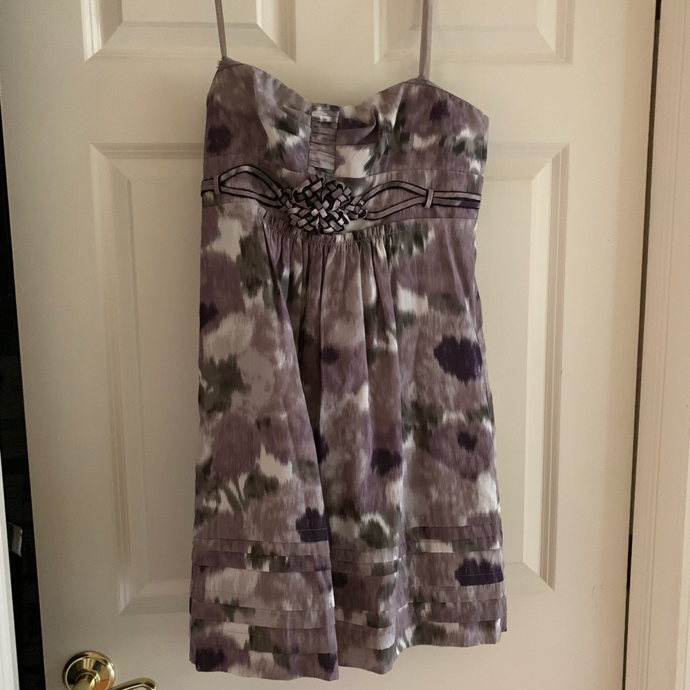 BCBG strapless dress